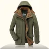 Hommes Vestes D'hiver Militaire Veste Hommes Casual Épais Chaud Coton Rembourré Parkas Manteaux À Capuche Plus La Taille 6XL Coupe-Vent Hombre Pardessus 220905