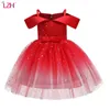 Abiti da ragazza LZH Abiti per bambini per ragazze Elegante principessa Abito da sera per feste Ragazze di fiori Abito da sposa Bambini Costume di Halloween 8 10 anni 220905