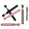 Portátil Metal One Bat Bat fumando Herb Poupe Spring 78mm Multi-Color Aluminium Cigarette Portador Devassinado Tubos de Tobacco de Roller de Recurso e Fácil de Carregar