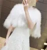 Свадебное страусистое перо модное модное зимнее плащ для свадебной шаль брак shr shr