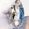 Montre mécanique automatique pour femme 36mm Bracelet en acier inoxydable 904L Horloge Miroir en verre étanche Cadeaux en gros Saphir Mécanique automatique Montres-bracelets