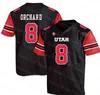 American College Football Wear Ncaa College Utah Utes Football Jersey Cameron Rising Charlie Brewer TJ Pledger Tavion Thomas Devaughn Vele B