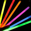 Decoración de fiesta 1PCS 1X20CM Multicolor Glow Stick Light Camping Emergencia Clubes Suministros Fluorescente