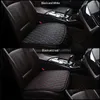 Car Seat Covers Car Seat Ers Leather Er Set Front Rear Backseat Cushion Chair Protector Mat Pad Interior Accessoriescar Drop Deliv1826