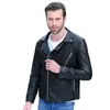 Hommes en cuir Faux zipper Vestes Hommes Mode Casual Homme Slim Moto PU Hommes En Peluche Moto homme 220905