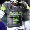 American College Football Wear 2021 UAB 앨라배마 버밍엄 대학 풋볼 저지 브라이스 슨 루스로 스펜서 브라운 마이론 미첼 크리스토퍼 몰