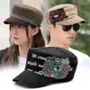 Berets Hats Men's Women's Spring And Autumn Retro Casual Full-sealed Outdoor Flat Caps Do Old Cotton Peaked Travel Sun