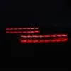 1 Pair Car LED Rear Bumper Light For Toyota Land Cruiser LC300 2022 Reflector Signal Reverse Lights Backup Brake Indicators