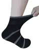 Athletic Socks Men's Bamboo Diabetic Socks med sömlös tå och icke-bindande topp 6 par l Size L220905