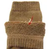 Спортивные носки 2Pairs Мужчины и женщины зима утолщенные теплые теплые носки для верблюжьей волосы северные верблюжьи волосы теплые носки L220905