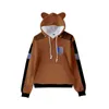 Hoodies Kapuzenpullover Japan Anime Attack on Titan Kinder für Jungen Mädchen Niedlicher Katzenohr-Pullover Kapuzenpullover Shingeki No Kyojin Cosplay-Kostüm