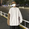 Sweats à capuche pour hommes Sweatshirts Harajuku Sweatshirts Conçu Bear Pattern Streetwear Vêtements Hommes Mode Vêtements Chemises à manches longues Sweatshirts décontractés Men Top 220905