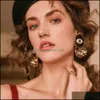 Dangle Chandelier Retro Turkey Evil Blue Eyes Earrings Charm Drop Dangle For Women Tassel Wholesale Delivery 2021 Jewelry Lulubaby Dhk5L