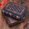 Not Defteri Deri Retro Vintage Diary Journal Notebook boş sert kapak çizim defteri kağıt kırtasiye Seyahat Okulu Sdudent Hediyeler 220902