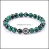 Bedelarmbanden mannen blauw groen rood tijger oogsteen armband boeddha handgemaakte 8 mm kralen armbanden zomer dames sieraden cadeau drop leveren dhrhrhrhrhrhrhrhrhrhrhr