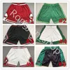 Мужские шорты Man Sport Shorts Team Basketball Wear без карманных спортивных коротких спортивных штатов вышивка брюки Черно -белый красный синий размер S M L XL XXL