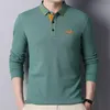 Men's Polos Quality Qualidade 100% algodão Camisa Polo Men Highend Brand Moda Designer Bordado Tshirt Lapel Lapel Casual Wear 220905