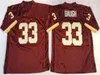 Ws American College Football Wear Maglia da calcio vintage da uomo Sean Taylor Sonny Jurgensen Russ Grimm Sam Huff Sammy Baugh Joe Theismann Art M