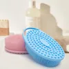 Silicone Body Scrubber Loofah Double Sided Exfoliating Body Bath Shower Scrubbers Brushes for Kids Men Women SN6768