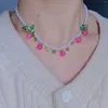 Collier ras du cou bohémien en perles d'eau douce irrégulières pour femmes et filles, bijoux tendance de fête, 2022
