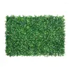 Decorative Flowers Artificial Plant Wall Boxwood Hedge Panel For Wedding Party Garden Home Decor Fake Plants Green Grass Greenery