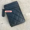 Fashion Zipper Cards Uchwyt C Klasyczny magazyn Monety Bag Classical Makeup Organizer 12x8cm VIP