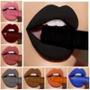 Lip Gloss Brand Matte Black Velvet Malip Glaze waterdichte langdurige naakt vloeibare lippenstift sexy lippen make -up 7 ml 1 stuk