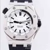 Hand c Watch Mens Roya1 0ak Offshore 15710 Series Automatic Mechanical Power Movement Waterproof Sports