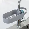 Haken Waschbecken Regal Küche Organizer Seife Schwamm Rotierenden Halter Abfluss Rack Lagerung Korb Hause Gadgets Zubehör Werkzeug