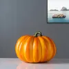 Simulação de decoração de festa simulação de abóbora figura halloween ornamento de mesa em miniatura artesanato em casa decoração decoração de outono shoot adereços de estátua presente 220905