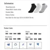 Athletic Socks 20 stcs E10Pairs Solid Mesh Mens Invisible Men Summer Ademend dunne laarsmaat EUR 38-43 goedkope prijs L220905