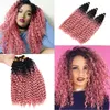 14 pouces Crochet cheveux bouclés vague d'eau tressage cheveux pour les femmes noires Marlybob Crochet cheveux 24 brins/paquet LS22