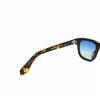 JAMES TART 498s Gafas de sol para hombres Mujeres Estilo de verano Anti-ultravioleta Placa retro Marco cuadrado Caja aleatoria