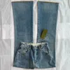 5A -Jeans pour femme Designer High QualityLabel Jeans pour femme Jambe droite délavé Pantalon classique