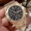 Relógio mecânico de homens de luxo clássico com movimento multifuncional Tempo de lazer esportes swiss es Brand watch watch 41j3