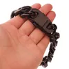 Link pulseiras de alta qualidade 316 aço inoxidável Itália Vintage Black Blange Bangle masculina Pesada Chain Jóias de Jóias