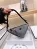 Designers triangular covered in crystals Diamante bags Luxury fashion handbags for girls Top quality Designer hobo shoulder bag vintage handbag foumas totes