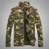 Giacche da uomo DIMUSI Autunno Mens Bomber Casual Uomo Camouflage Esercito Cappotti militari Slim Outwear Giacca a vento Abbigliamento 220905