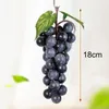 Kwiaty dekoracyjne sztuczny wystrój winogrona domowe sztuczne owoce pvc impreza Roślinna rzemiosła Pokazuj jedzenie owoce