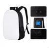 (50 pieces) blank Sublimation heat transfer Backpack school bag print supplies