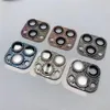 iPhone 11 12 13 14/Pro/Max/Pro Max/13/Mini Rhinestone Glitter Metal Screen Protect Film For iPhone 11 12 13 14/Pro/Max/Pro Max/13用の光沢のあるキラキラカメラレンズプロテクター