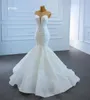Русалочные свадебные платья Последние кружевные дизайны платья SM67213