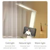 Table Lamps Led Desk Lamp 3 Color Stepless Dimmable Touch Foldable Bedside Reading Eye Protection Night Light USB Chargeable
