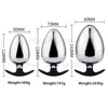 Beauty Items Neuer Durchmesser 60/70/80 mm großer Metall-Buttplug Prostata-Massagegerät Anus-Expansionsdilatator große Analkugeln Ball sexy Produkt für Paare