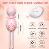 Beauty Items Rotating And Vibrating Kegel Ball Wireless Remote Vaginal Tighten Exercise Machine USB Rechargeable Vibrator sexy Toys For Women