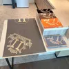 Kaschmirschal Orange Luxus-Designer-Schal für Frauen Lange Tücher Buchstabe H Bedruckte Schals mit Kutsche Weiche warme Wraps Decke Tippet