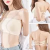 Bustiers Corsets Une pièce sans couture Tube Top Soutien-gorge invisible pour femme Corset sans bretelles près du corps Respirant Enveloppe de poitrine Belle B