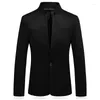 Herenpakken MRMT 2022 Brand Heren Jackets Leisure Suit overjas voor mannelijk stand Kraag vaste kleur jas buitenkleding kleding kledingstuk