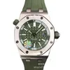 Hand c Watch Mens Roya1 0ak Offshore 15710 Series Automatic Mechanical Power Movement Waterproof Sports