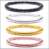 Бисерные пряди оптовые простой дизайн 10 %/Set Women Sier Hemaite 6mm Beads Bracelet для падения отношений Dealive Dhseller2010 DHW0O